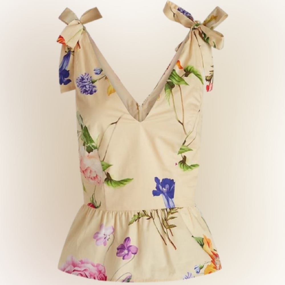 Floral Sleeveless Top